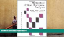 Download [PDF]  Methods of Critical Discourse Analysis (Introducing Qualitative Methods series)