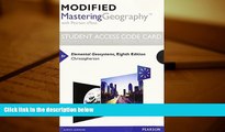 Audiobook  Modified MasteringGeography with Pearson eText -- Standalone Access Card -- for