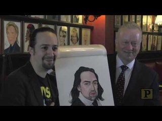 Lin-Manuel Miranda's Sardi's Caricature Unveiled!
