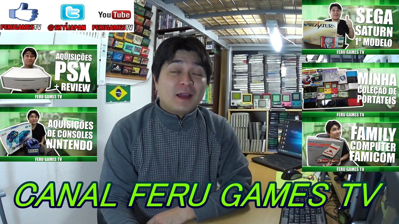 Museu dos videogames itinerante Part 02  (2017) Mr jhon gamer