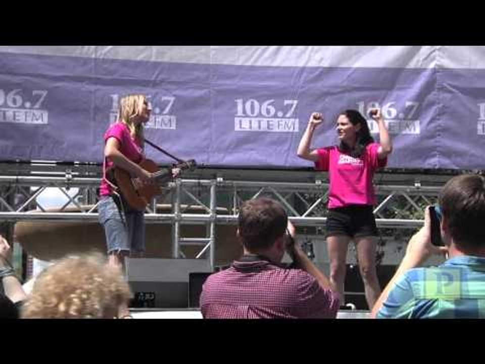 Broadway in Bryant Park Offers Peek at "Spring Awakening"