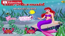 Cute Mermaid Ariel MAKEOVER - Disney Princess Makeup and Dress Up Fashion Game Episode