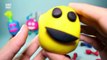 Hero Mashers Play Doh Smiley Face Surprise Eggs with Toys