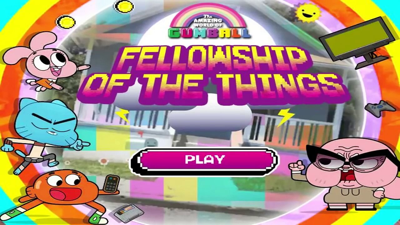 The Amazing World Of Gumball - Fellowship Of The Things [ Full Gameplay ]- Gumball Games