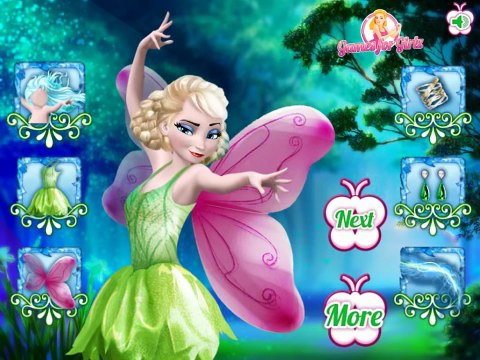 Макияж для волшебницы Эльзы! Игра для девочек! Детские игры! Мультики для детей!