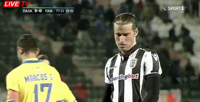 Aleksandar Prijovic	Penalty Goal HD - PAOK 4-0 Panetolikos 26.01.2017