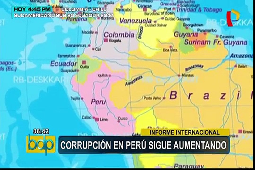 Transparencia Internacional: Perú en puesto 101 en ranking de ...