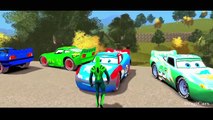 SPIDERMAN NURSERY RHYMES & Disney Pixar Cars Colors! Smash Cars Party - Children Songs