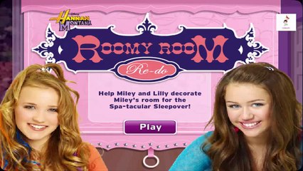 Hannah Montana Roomy Room Game Movie | Disney Game