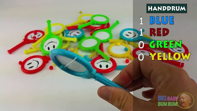 Learn Colours with Toy Hand Drums! Fun Learning Contest!
