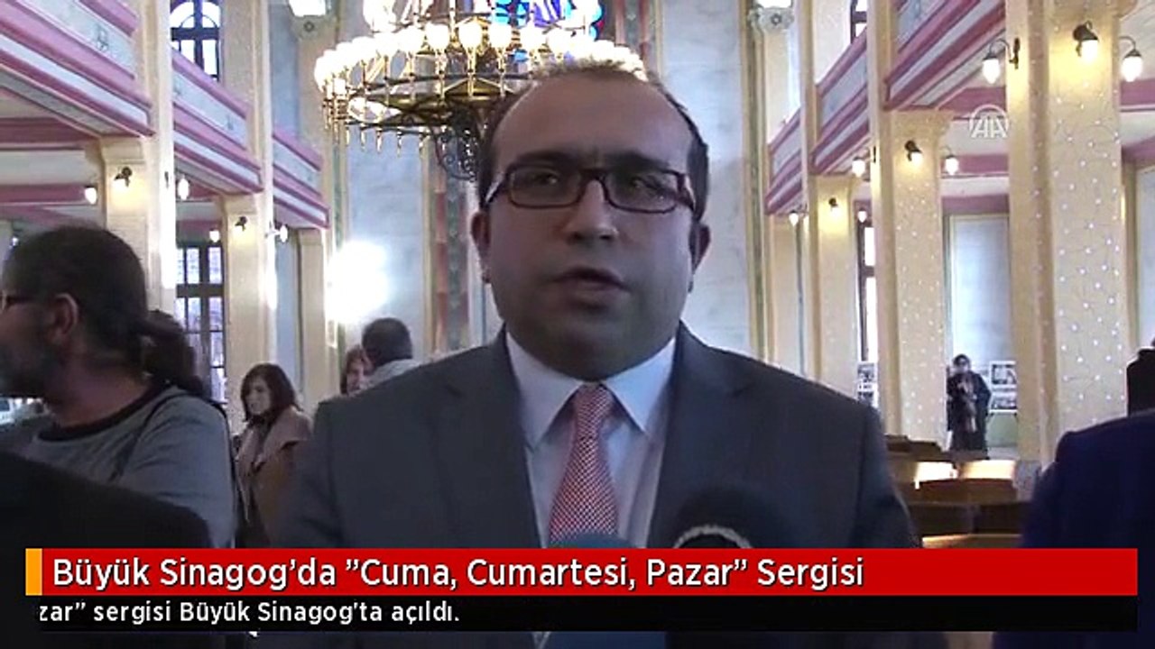 Büyük Sinagog'da "Cuma, Cumartesi, Pazar" Sergisi
