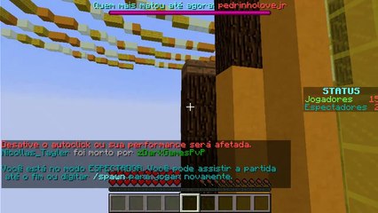 Minecraft - Disfarce De Pedra No Sky Wars