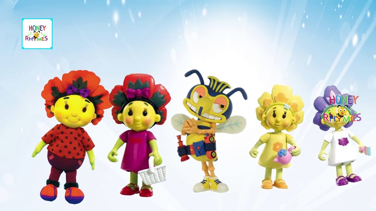 FIFI And The Flowertots Funny Cartoon Animation Nursery Rhymes HD | FIFI Finger Family Funny Cartoon