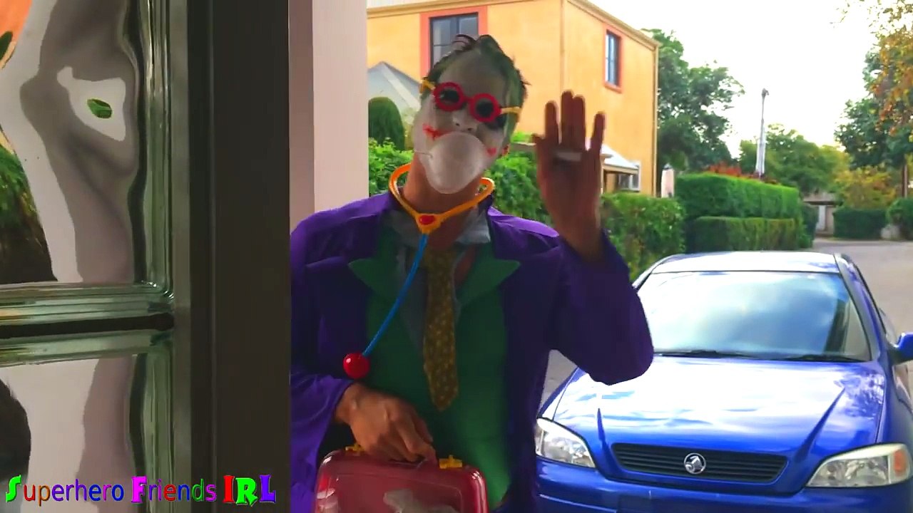 Elsa vs Joker & INSECTS in Real Life - Doctor Spiderman Performs Surgery! Funny Superheroes :)