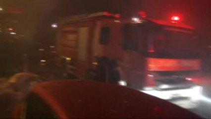 Üsküdar'da 4 Katlı Binada Yangın