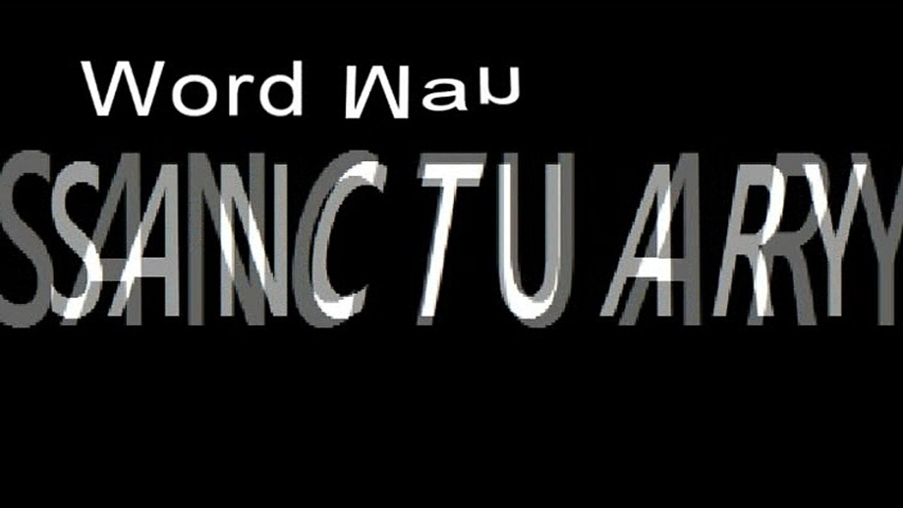 Word Man Rocks - Sanctuary