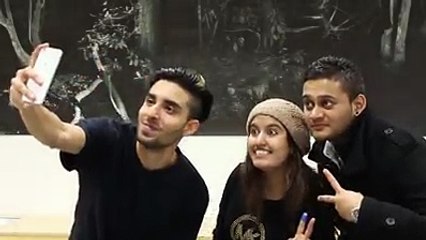 Girls not satified perfect selfie