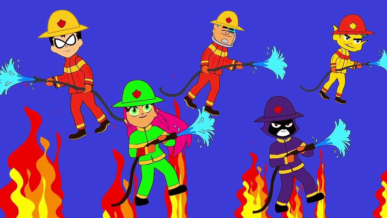 Masha Burns House Teen Titans Fireman Saves Masha From Fire