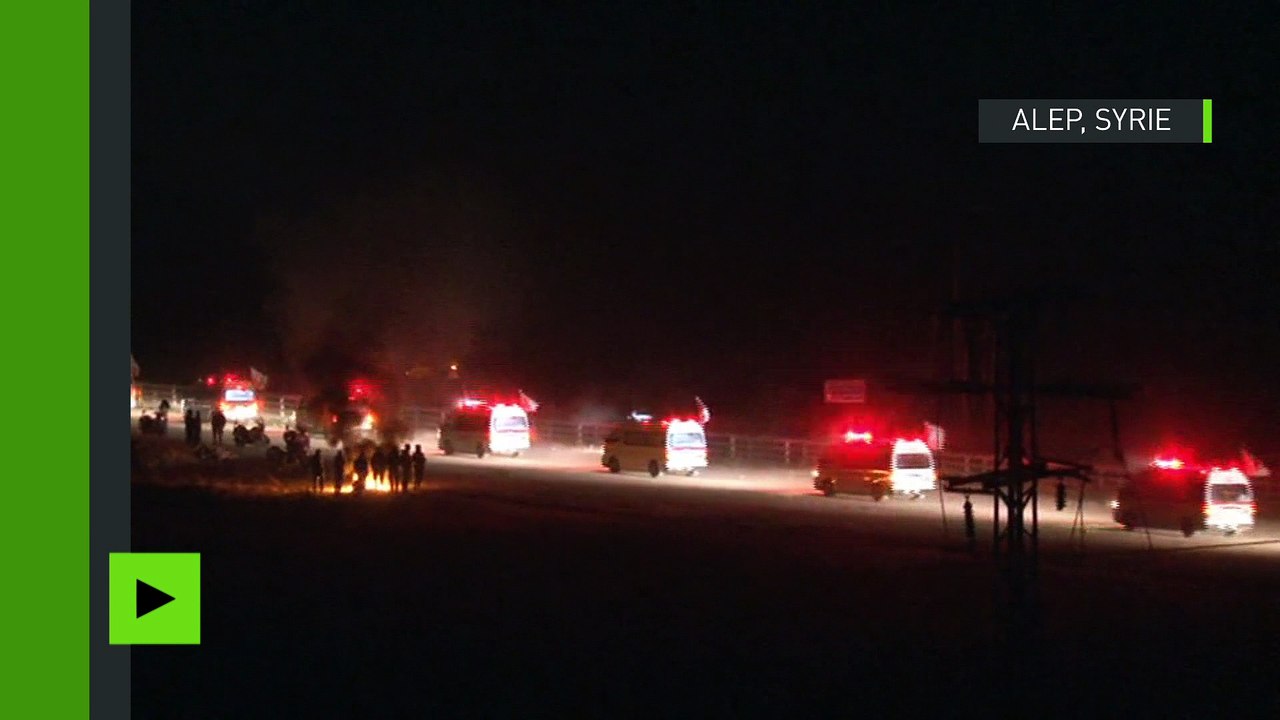 3 000 rebelles et leurs proches évacués d’Alep pendant le premier jour de l’opération