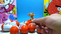 Kinder Surprise Eggs Unboxing-MLP Smurfs Lego Disney Princess Winnie The Pooh Snoopy