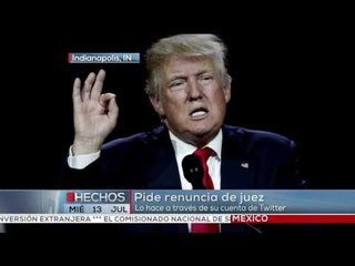 Trump pide renuncia de la juez del Tribunal Supremo por haberlo llamado farsante