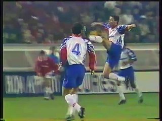 08.12.1992 - 1992-1993 UEFA Cup 3rd Round 2nd Leg Anderlecht 1-1 Paris Saint-Germain