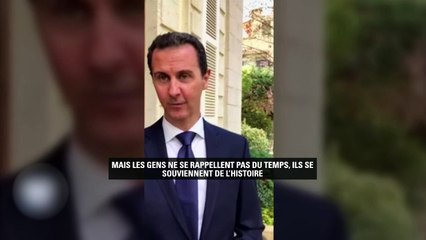 Bachar al-Assad se réjouit de "la libération d'Alep"