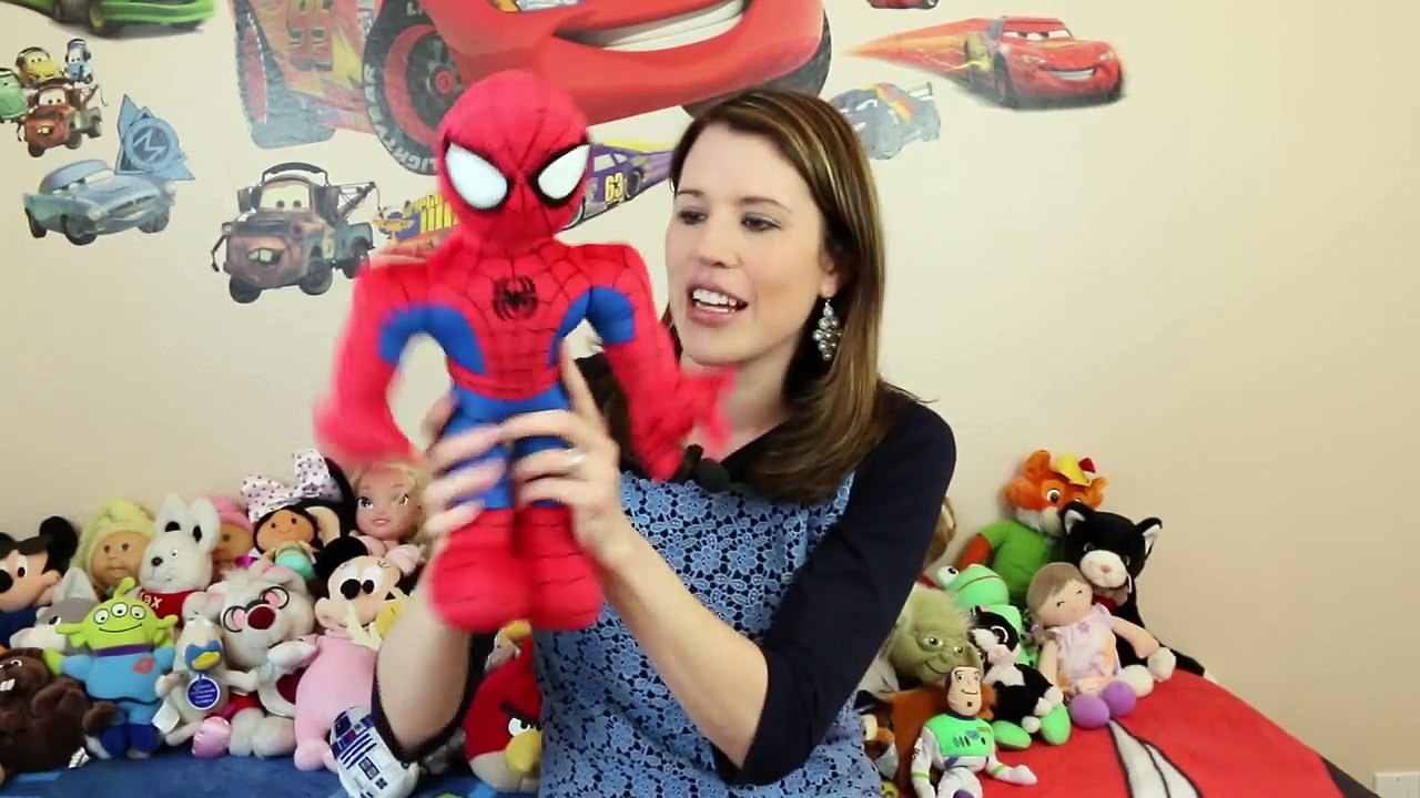 STUFFED ANIMAL PLUSH TOY COLLECTION ✪ Frozen Elsa Spiderman Disney Car Mickey Mouse Disney Princess