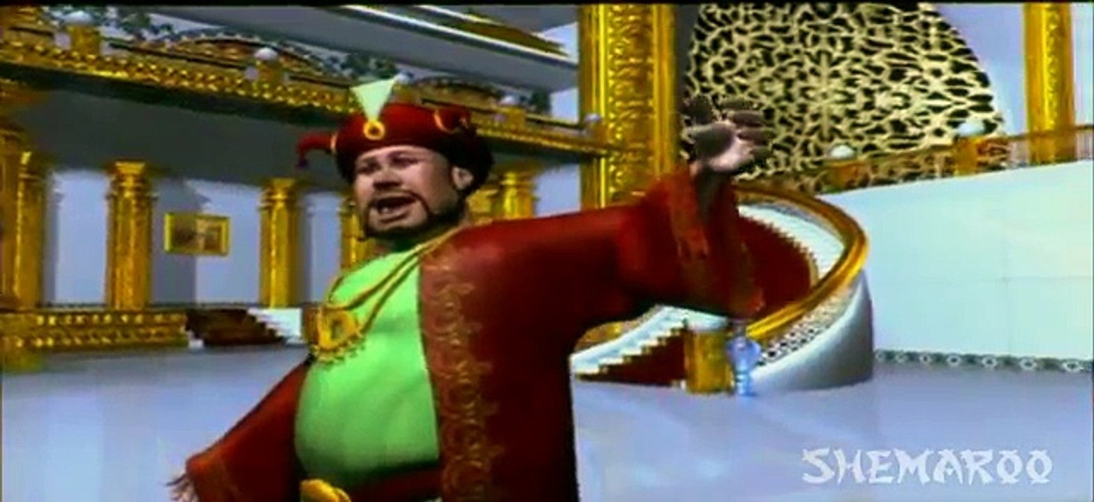 Kids Cartoon Action Scenes - Son Of Alladin Movie Scene - Aqmal Fights Ziziba