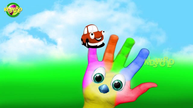 Toon Car Kids World Finger Family Rhymes For Babies | Finger Family Rhymes For Babies