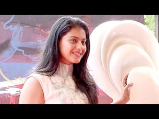 Kajol Unveils A Sculptor At Surya Hospital