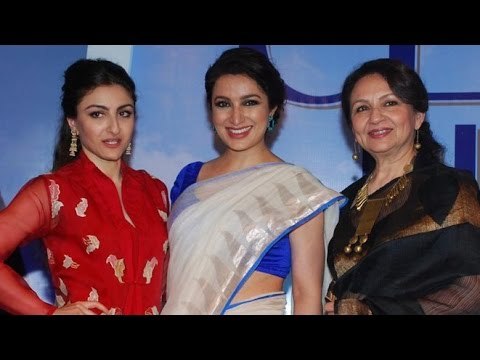 Soha Ali Khan And Sharmila Tagore Attend Clinic Plus Scholarship Programme 2014.