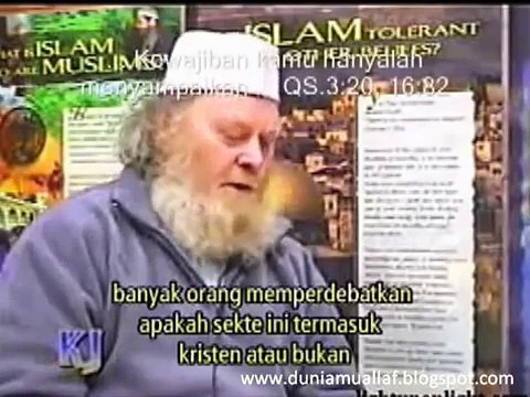 [5] DR. NIKOLSON, Phd (MANTAN PENDETA-MASTER TEOLOGI): Tidak Percaya Doktrin-Doktrin Kristen Krn Tdk Sesuai Akal Sehat