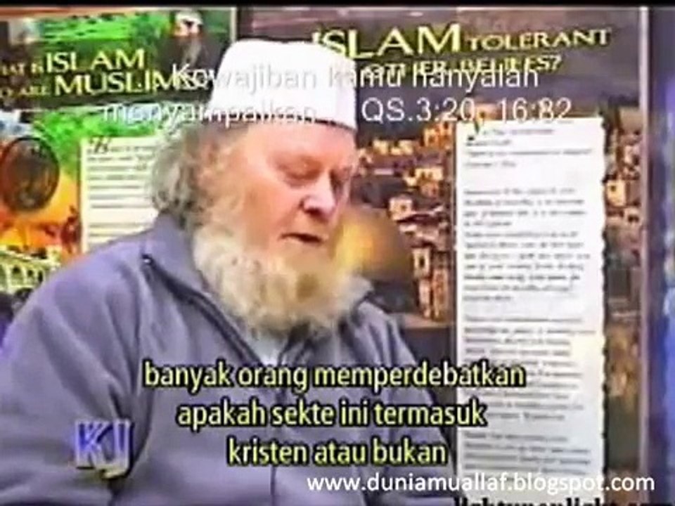 [5] DR. NIKOLSON, Phd (MANTAN PENDETA-MASTER TEOLOGI): "Tidak Percaya Doktrin-Doktrin Kristen Krn Tdk Sesuai Akal Sehat"