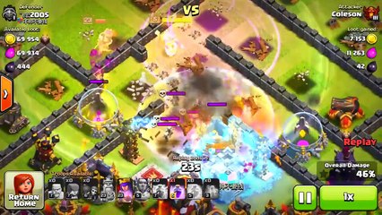 Clash of Clans - ULTIMATE CHRISTMAS TREE SPAWNING TRAP! NEW EASY METHOD!