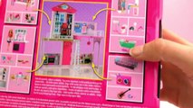 Mein Barbie Haus deutsch - Barbie Esszimmer Tisch unboxing, Aufbau und Demo