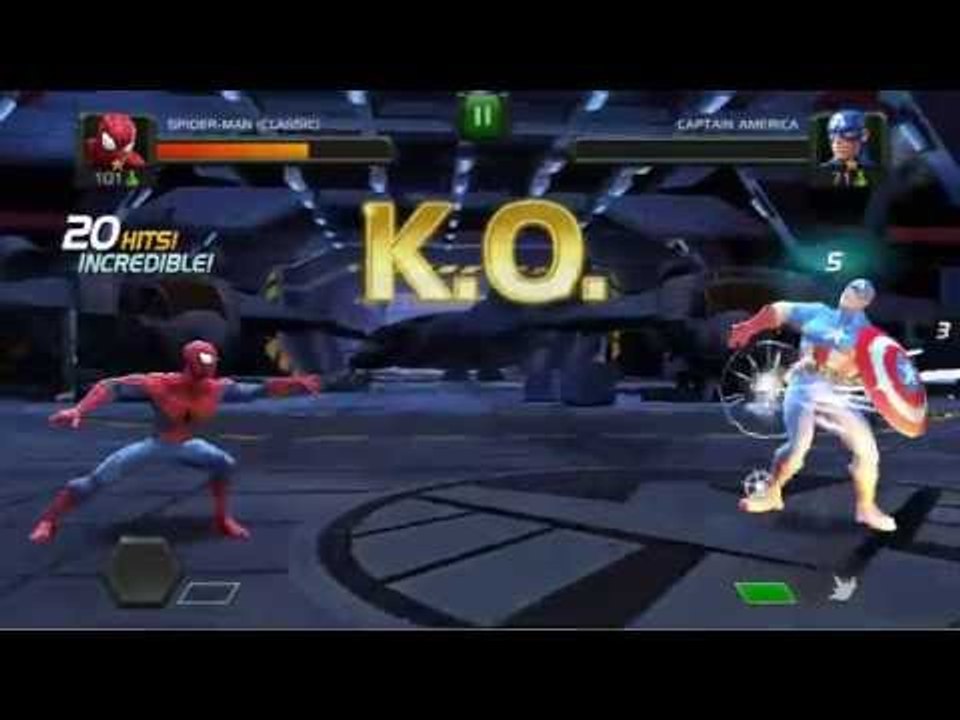 Spiderman Vs Caption American | Superhero Battle | người nhện đấu với Cap A Và Người sắt