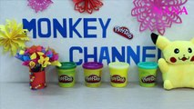 Đồ chơi đất nặn Play Doh - Đồ chơi Play Doh dạy bé làm rotbot trái cây bằng Play Doh Bé NaNa