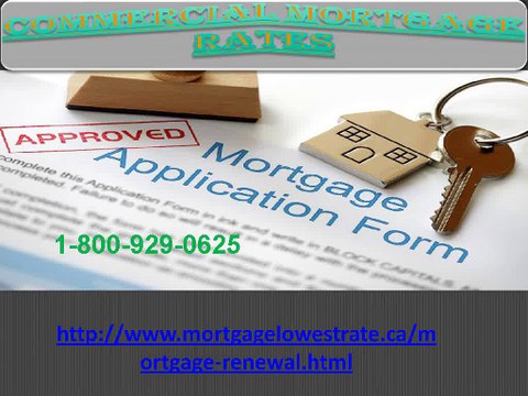 Get one stop solution to call at 1-800-929-0625 Commercial Mortgage Rates
