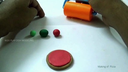 Play Doh Pizza making Video for kids | Play Doh creation toys set and making