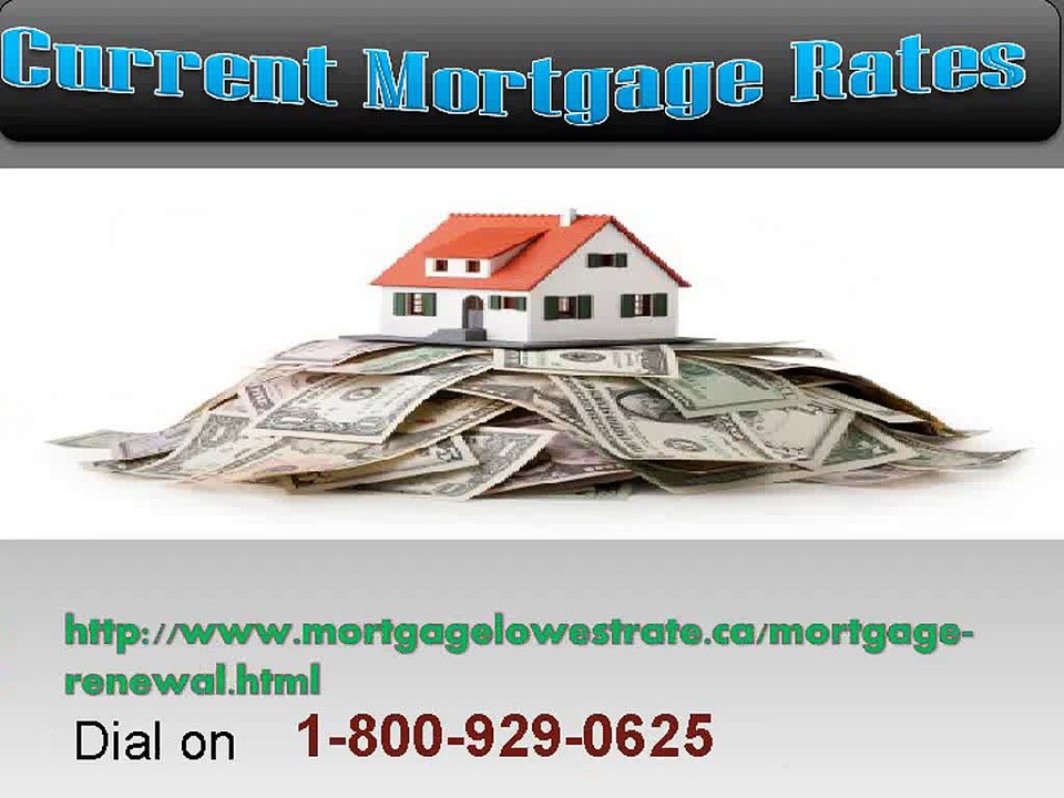 Current 1-800-929-0625 Mortgage Rates