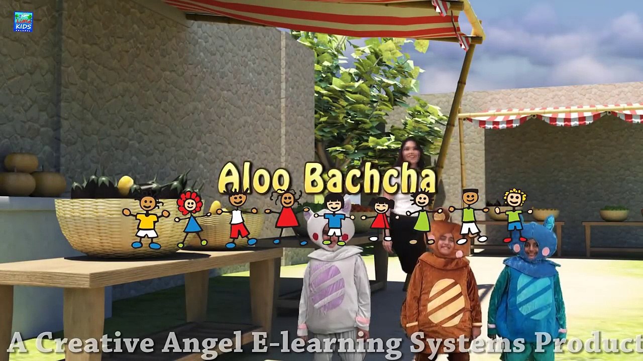 Aloo Kachaloo Beta Kahan gaye the - Hindi Rhyme...
