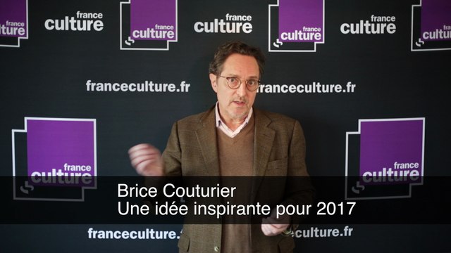 Brice Couturier - Une idée inspirante pour 2017