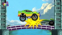 Monster Trucks | Monster Truck Cartoon | 33 Min Collection | Garbage Truck wash | Cartoon Rhymes