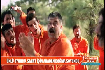 Ünlü oyuncu sanat için anadan doğma soyundu