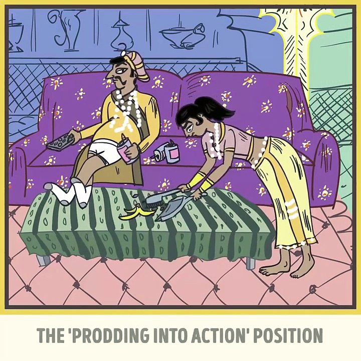 The kama sutra for experienced couples