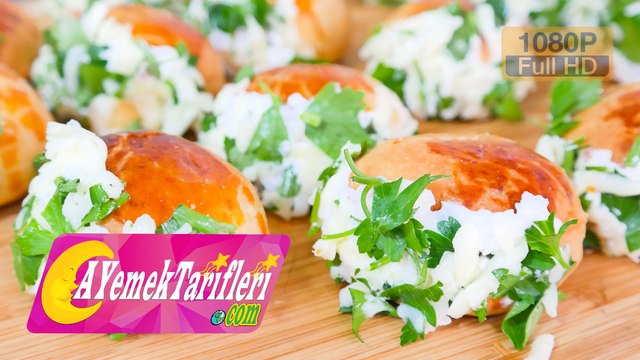 Sakallı Poğaça Nasıl Yapılır? | Sakallı Poğaça Tarifi | Saçaklı Poğaça