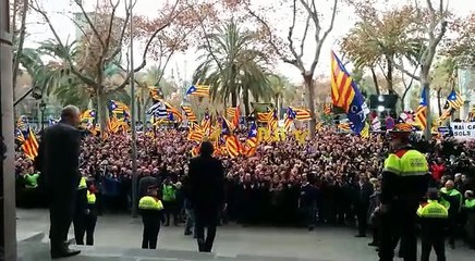 Forcadell surt del TSJC