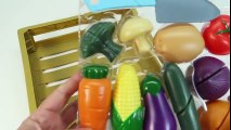 Kitchen Toys for Children Velcro Cutting Vegetables Food Playset Just Like Home