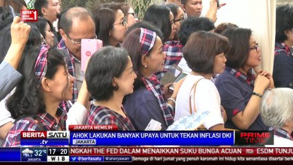 Ahok Beberkan Keberhasilan Menekan Inflasi di Jakarta